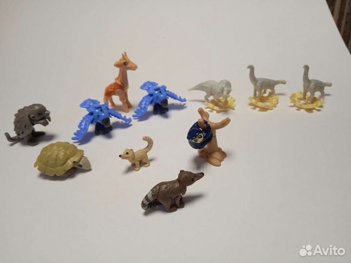 Игрушки из киндера. Мимимишки, Три кота, Гарри Пот