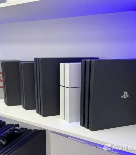 Sony playstation 4 slim белая,гарантия,магазин