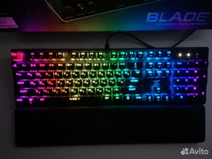 Игровая клавиатура zet gaming blade 2