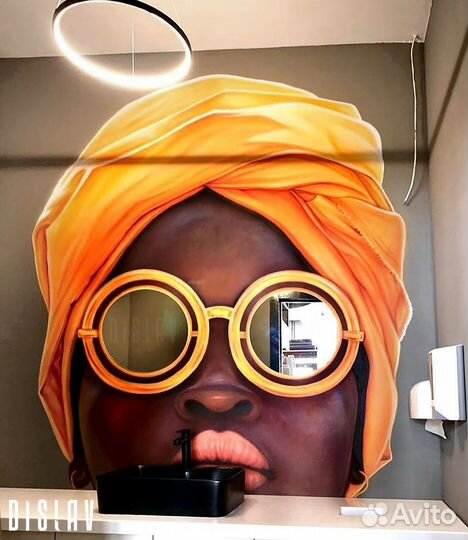 Роспись стен в интерьере Краснодар