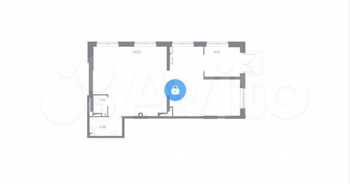 Продам помещение свободного назначения, 82 м²