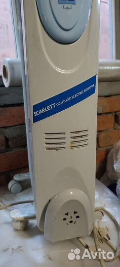 Масляный обогреватель scarlett