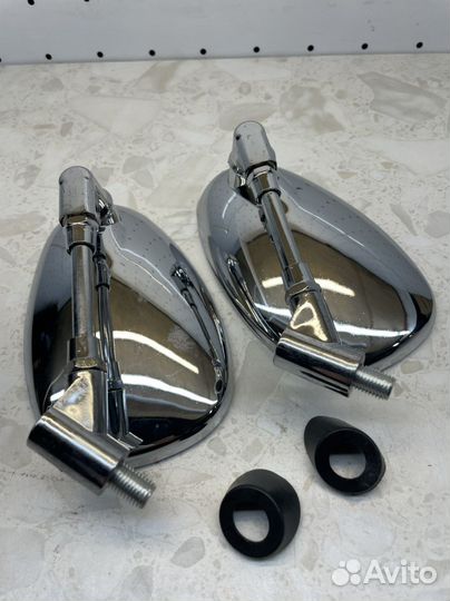 Зеркало заднего вида классика пластик №107