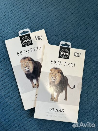 Защитное стекло Redmi 6 black бесплатно