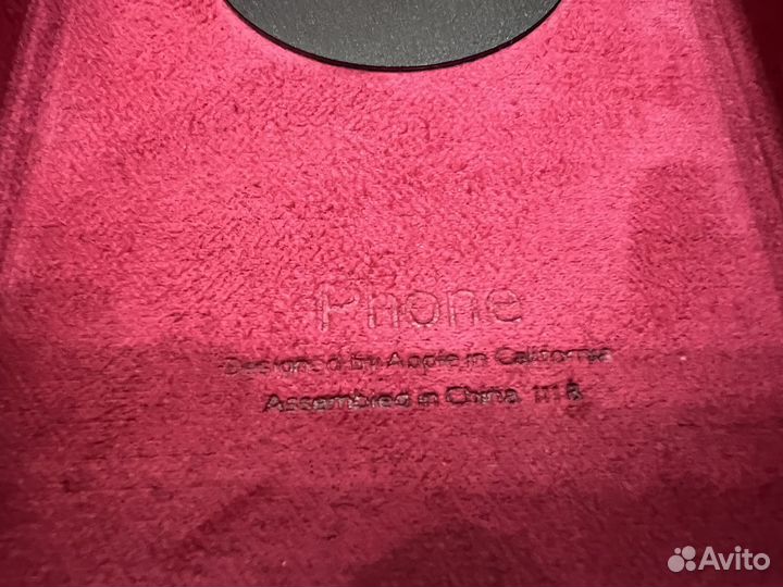 Чехол iPhone 13 PRO (красный, белый и прозрачный)