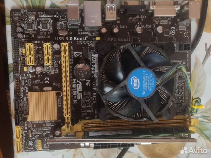 Материнская плата asus h81m-k p8h61-m lx2