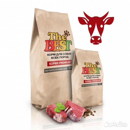 Корм для собак The Best Super Premium