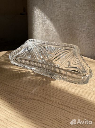 Салатник хрустальный