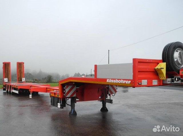 Полуприцеп трал (тяжеловоз) Kassbohrer LB3E, 2023