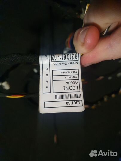 Проводка передней левой двери bmw f30