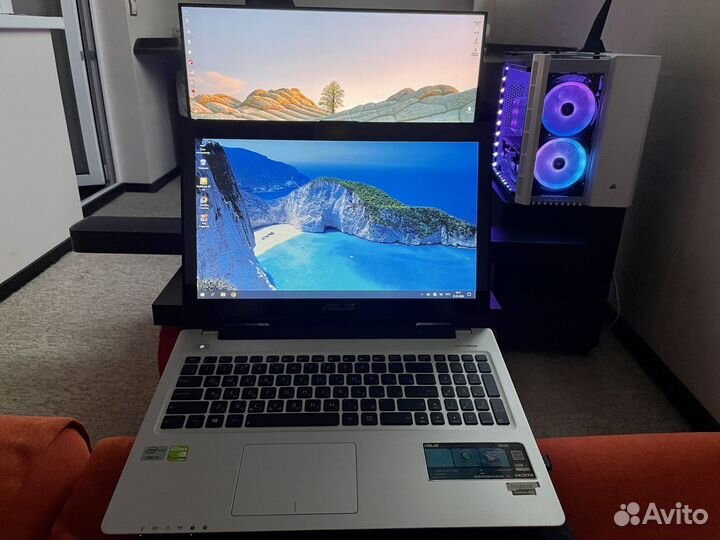 Ультрабук Asus VivoBook i5 GeForce 740M сенсорный