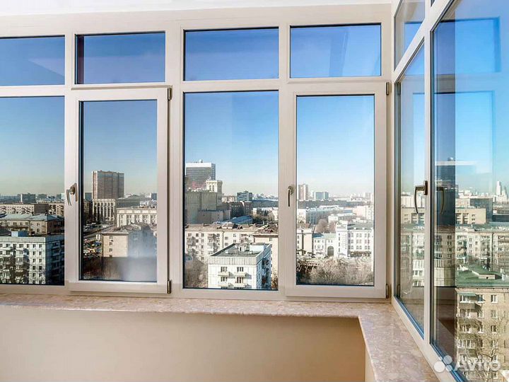 Ремонт окон, стеклопакет Двухкамерный RAL75740