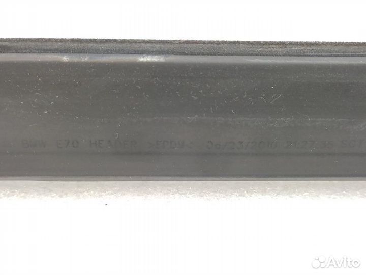 Уплотнитель стекла двери задний правый Bmw X5 E70