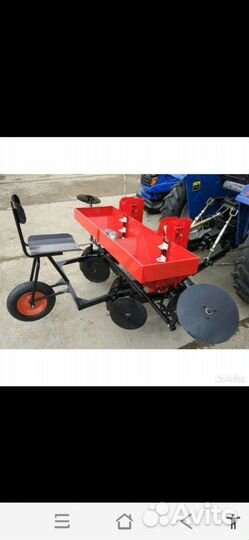 Картофелесажалка кс-2-мт для минитрактора