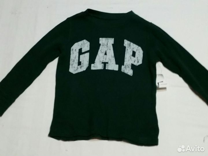 Лонгслив vertbaudet,Gap 4T