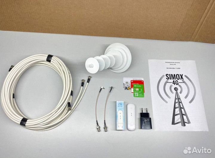 Простой комплект усиления интернета с Wi-Fi для дачи и дома