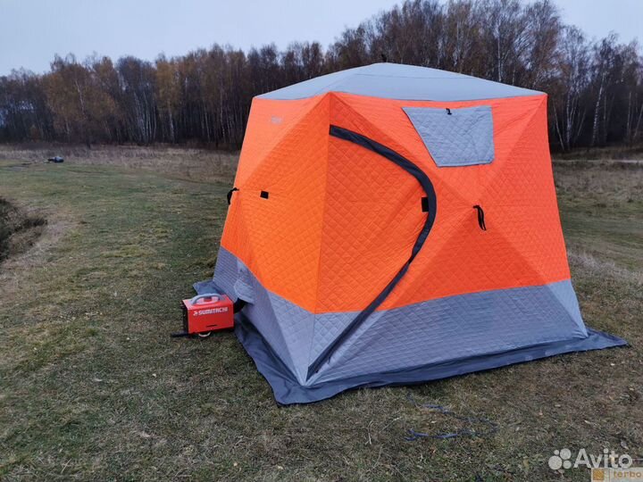 Палатка зимняя утепленная Terbo Mir 2017 с полом