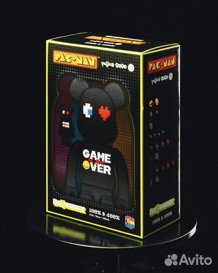 Bearbrick x Pac-Man «Game is not over»