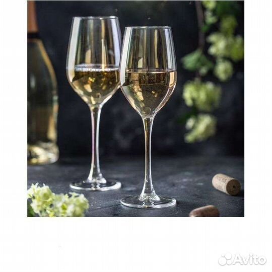 Бокалы для вина шампанского Luminark