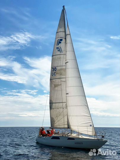 Прогулка на парусной яхте. Отдых на Белом море