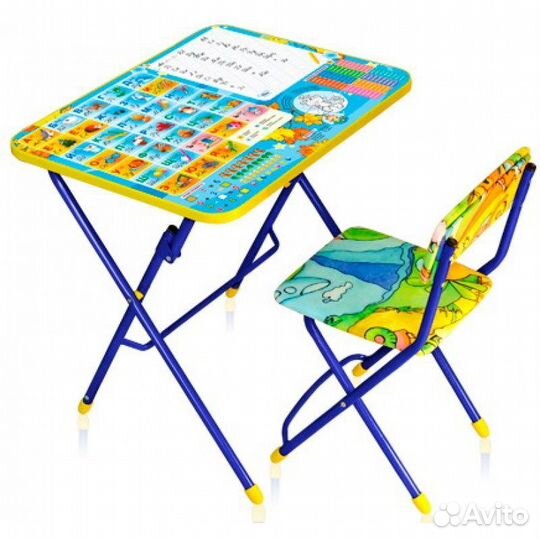 Набор детской мебели Ника Первоклашка Осень стол и