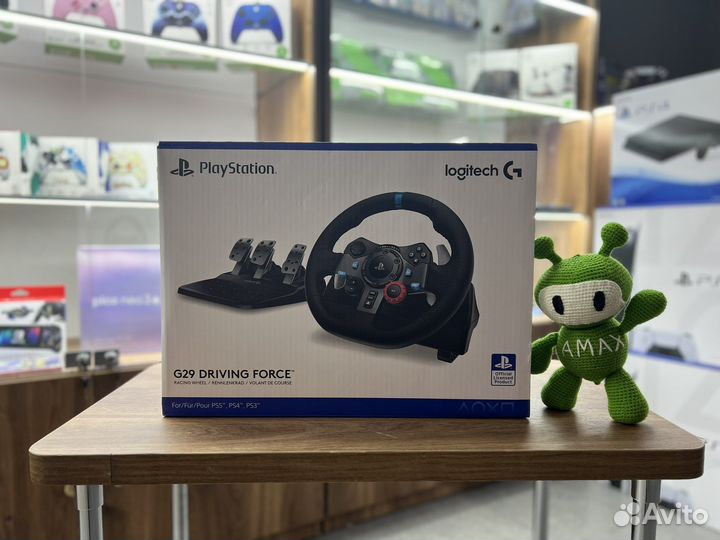 Игровой руль Logitech G29 PS3/PS4/PS5/PC