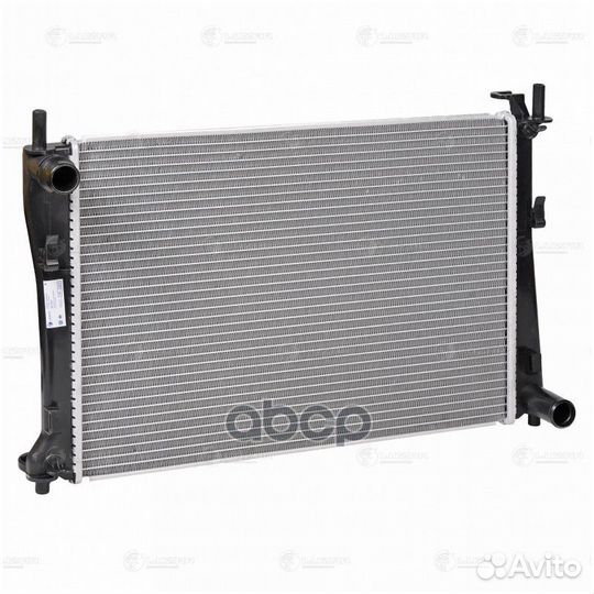 Радиатор охл. ford fiesta (01) M/A (паяный) LRC