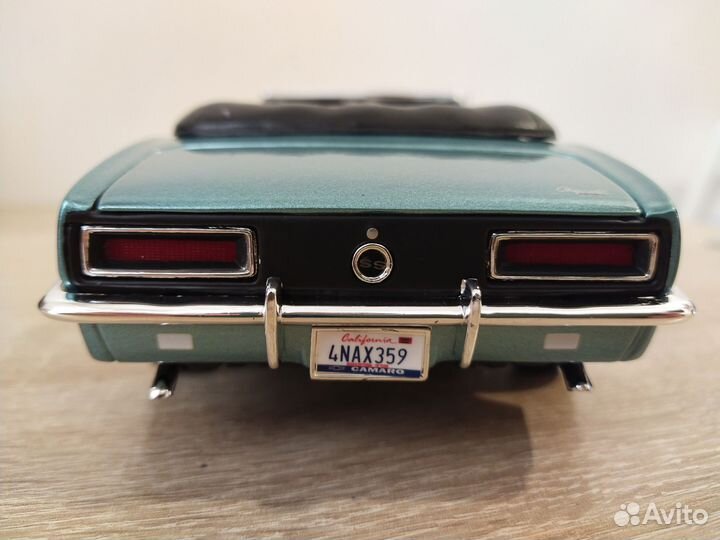 Модель 1:18, Chevrolet Camaro SS 396 1967, новая