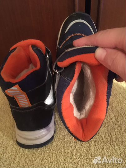 Сапоги зимние на мальчика