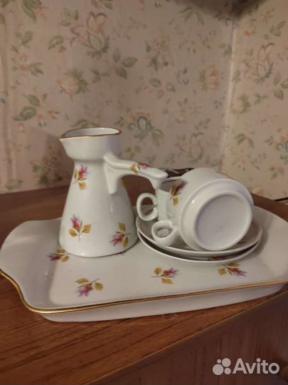 Кофейный набор фарфор