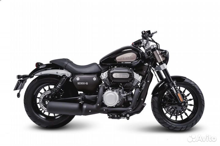 Мотоцикл Benda Chinchilla 300 Black