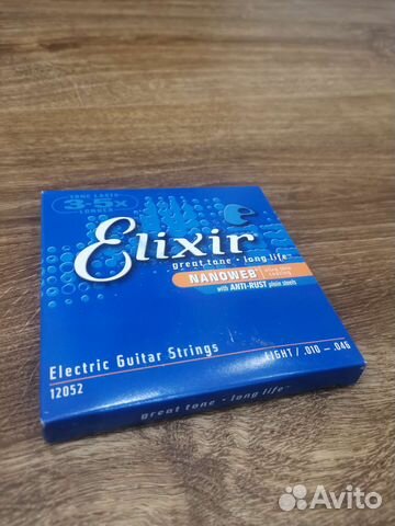 Струны для электрогитар Elixir.010.046