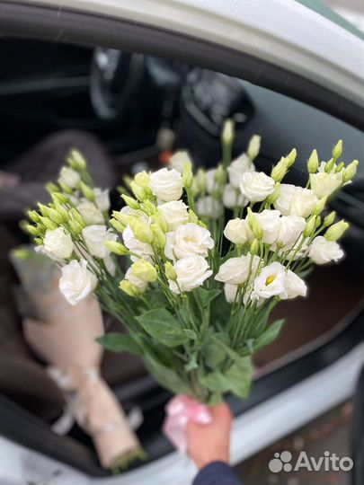 Букеты из лизиантусов (эустом ) 24/7