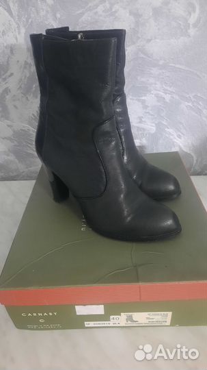 Ботильоны кожанные, 40