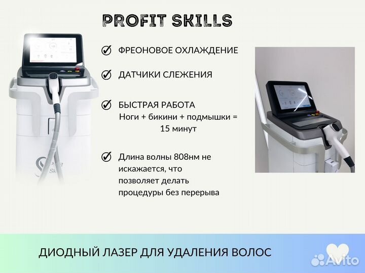 Аппарат для лазерной эпиляции