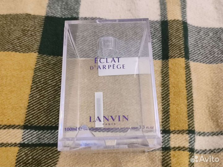 Упаковка от духов lanvin. Пластмасса