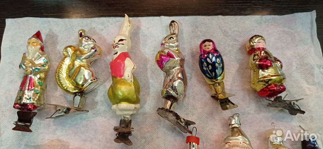 Редкие елочные игрушки СССР