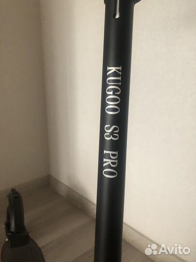 Электросамокат Kugoo s3 Pro Черный
