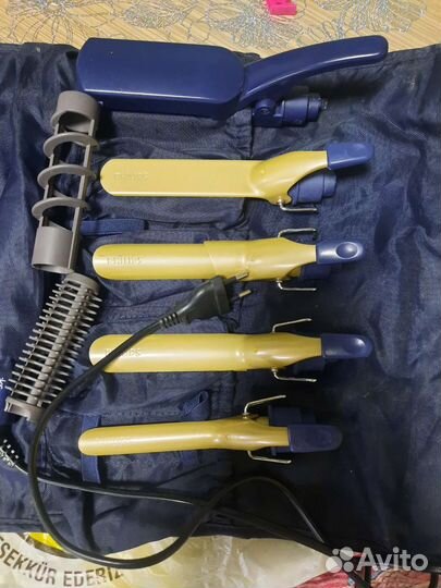 Щипцы для завивки волос philips