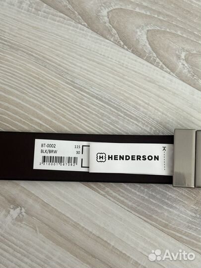 Ремень мужской henderson новый