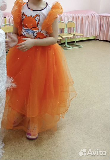 Новогодний костюм для девочки 110-116