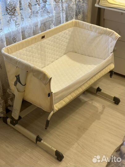 Кроватка для новорожденных приставная