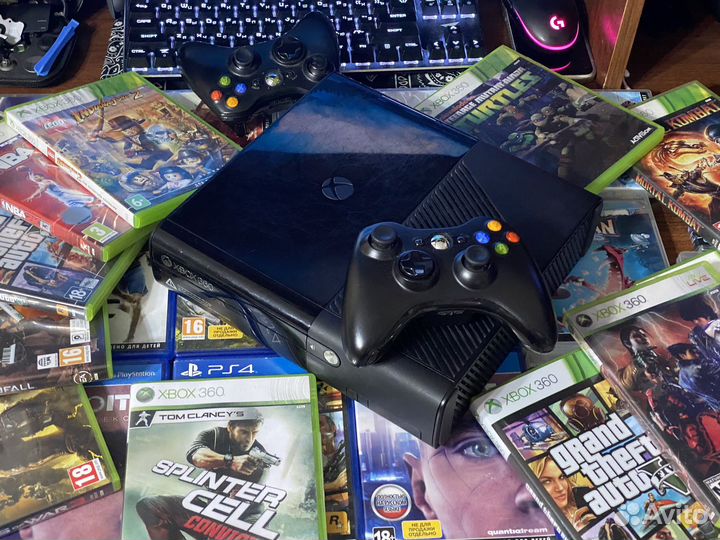 Xbox 360 500gb+ игры