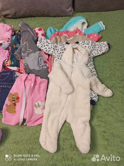 Вещи пакетом на девочку