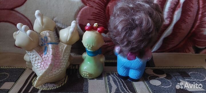 Резиновые игрушки СССР