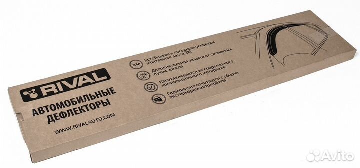 Дефлекторы окон Kia Seltos 20