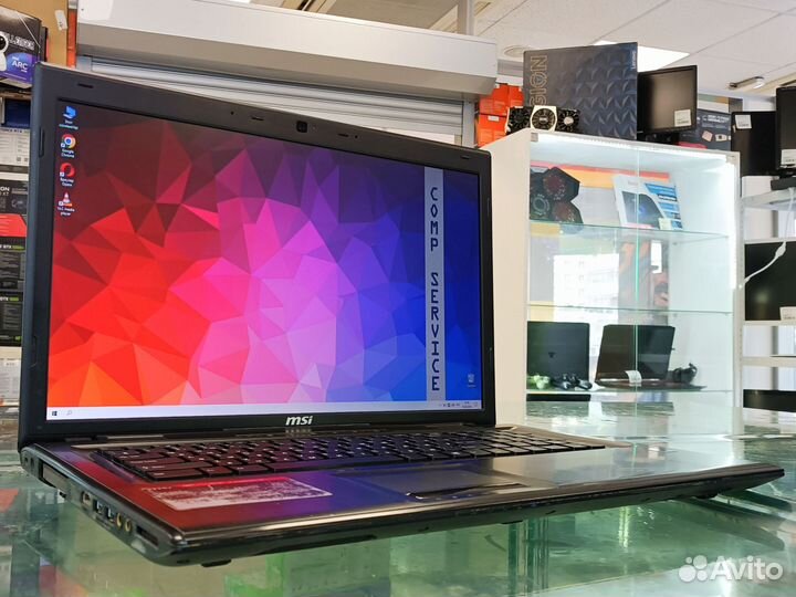 Ноутбук MSI i7 4710hq 16gb SSD GeForce 840m