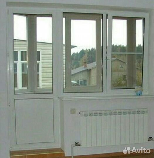 Балконный блок пвх