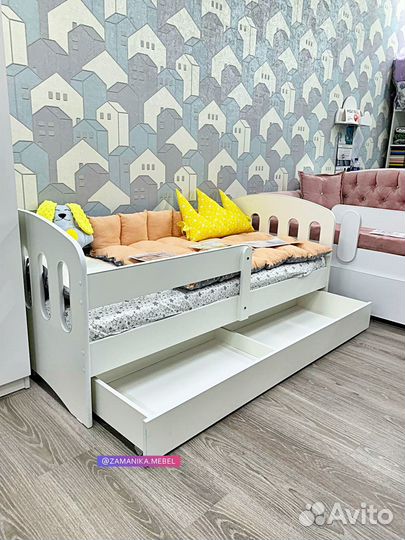 Детская кровать с Бортиком