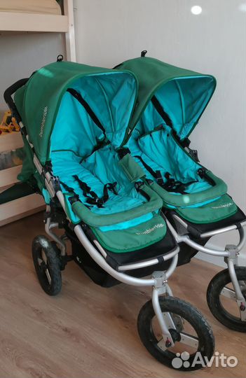 Коляска для двойни bumbleride indie twin